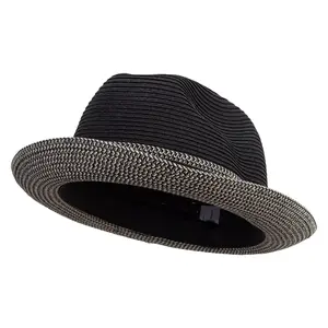 Men's Turn up Brim Fedora Hat