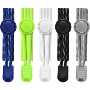 1 Pair / 5 pairs No Tie Shoe Laces for adults, Elastic Shoe laces,shoelaces tieless, no tie shoelace for