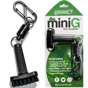 Grooveit miniG Compact Dry Golf Brush