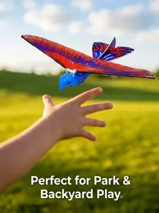 Skip the Candy!  Magic RC Flying Bird for Kids ️ Real Flapping Wings & 6-Axis Gyro Stability - Perfect Easter Basket Stuffer & Outdoor Toy!