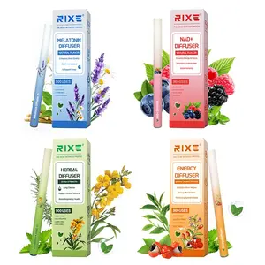 RIXE Nasal Stick 5Pcs, Natural Plant Essence, Relieve Nasal Congestion & Improve Breathing, Help Deep Sleep, Ideal for Night Rest, Travel & Daily Use, Suitable for Adults
