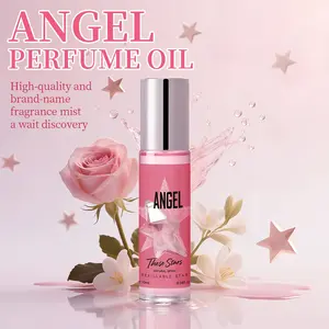 Angel's Kiss Gift Set, Exquisite Bottle with Rose Accents, Romantic Floral Fragrance Spray with Floral Notes and Woody Finish, Perfect Gift for Her, Floral Perfume Oil, Floral Scents Perfume, Floral Scented Perfume