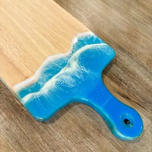 Ocean Epoxy Charcuterie Board