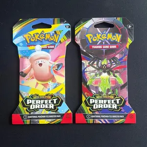Pokemon Perfect Order Sealed Booster Packs - 2 Mega Evolution TCG Booster Packs for Trading Card Game