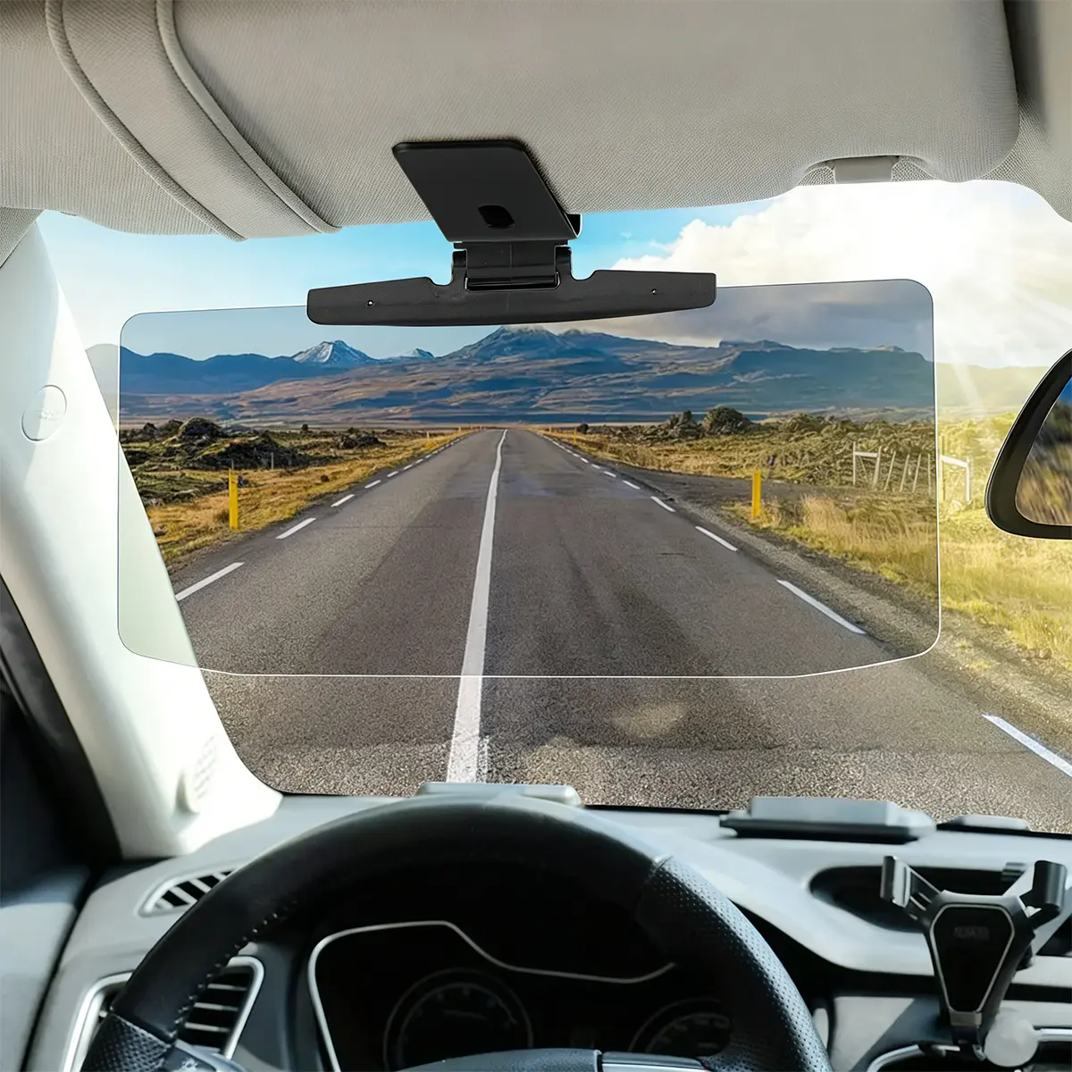 Car Sun Visor Extension Car Anti Glare Driving Car Visor Day Night Universal HD