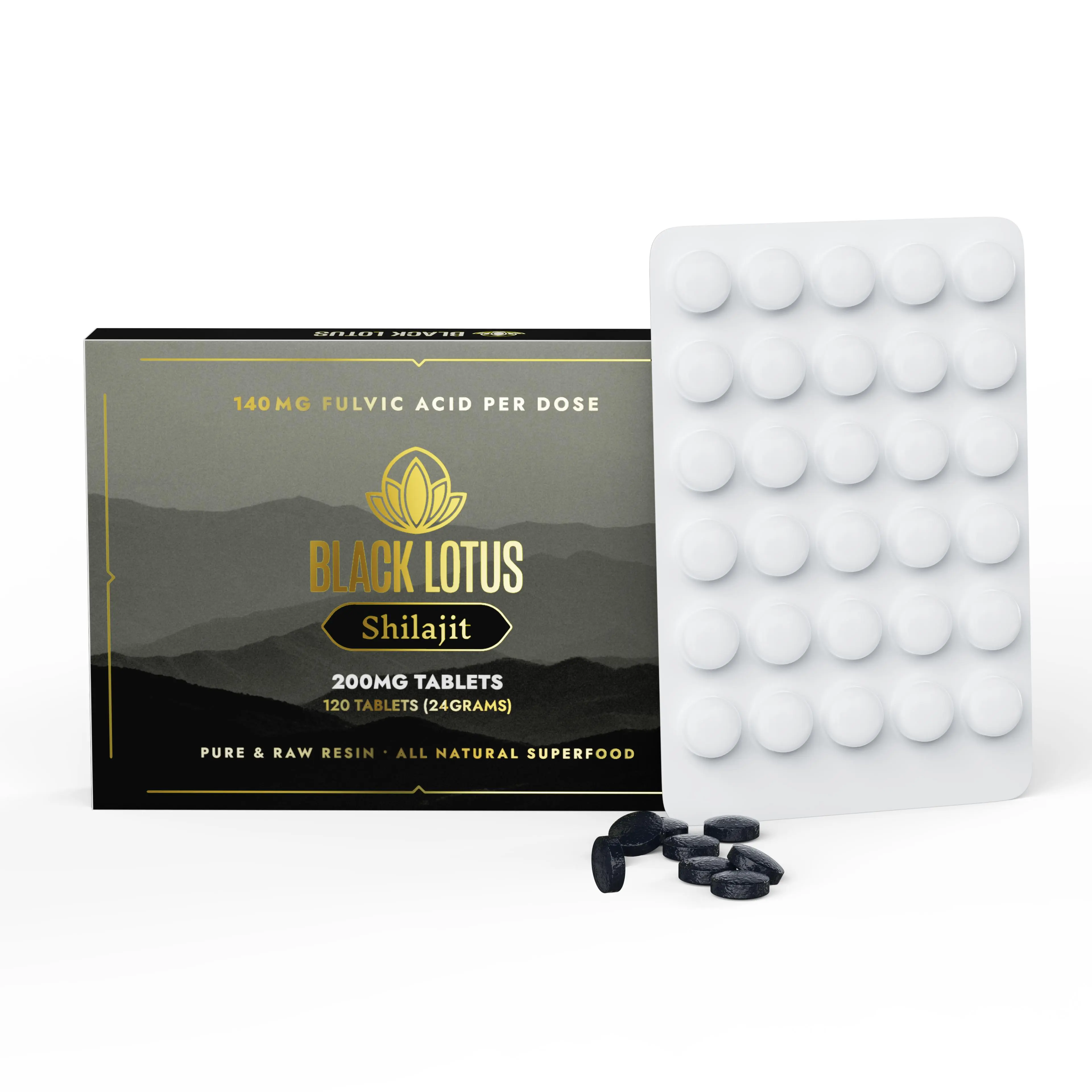 Pure Shilajit Tablets Pure Shilajit Tablets