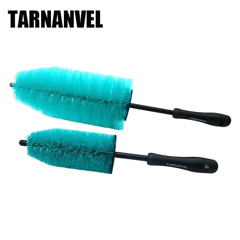 TARNANVEL Multi-Size Car Wash Kit with Car Wash Equipment - 15in, 18in Soft Corn Cob Detailing Brushes, Wheel Brush for Deep Access Cleaning & Maintenance of Automotive, Motorcycle Accessories, Car Detailing Brushes