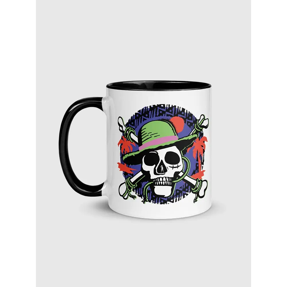 Netflix One Piece Jolly Roger Two-Tone Mug – Collectible Coffee Cup
