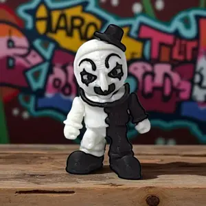 3D Printed Lifelike Clown Statue Plastic Suitable for Halloween Easter Circus and Horror Art Display Indoor/Outdoor Decorations