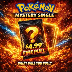 Pokémon Mystery Box Single Pack – 1 Guaranteed Authentic Pokémon Card