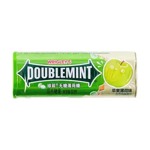 DOUBLEMINT Sugar-Free Mint Candy, Apple Mint Flavor, 23.8g - Refreshing Breath Freshener