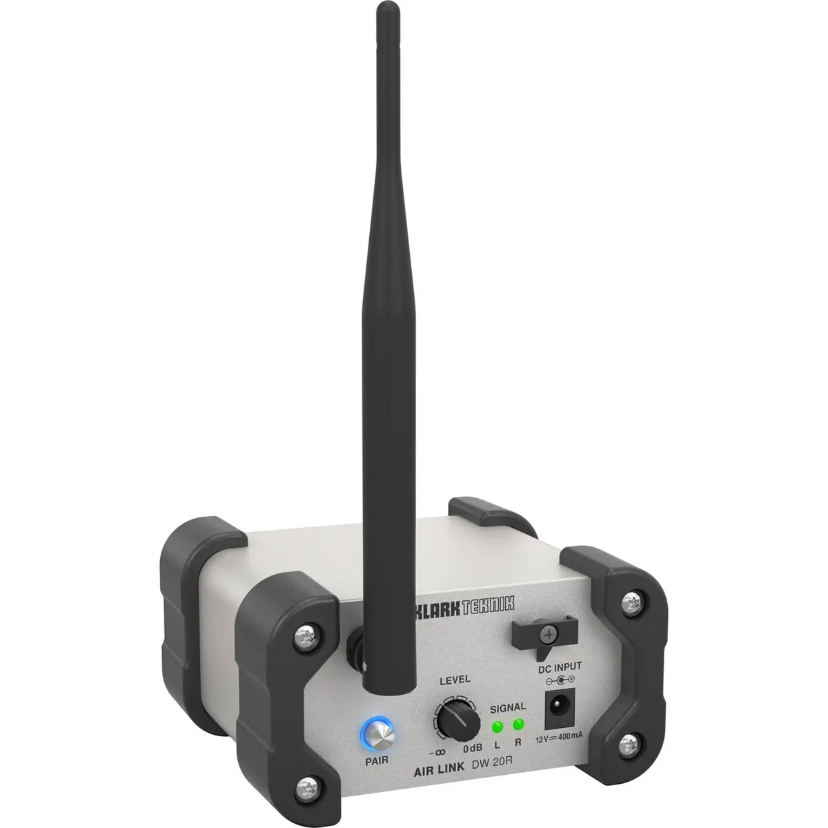 Klark Teknik AIR LINK DW 20BR Bluetooth Wireless Stereo Receiver for High-Performance Stereo Audio Broadcasting