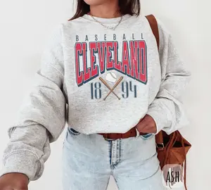 Vintage Cleveland Baseball Crewneck Sweatshirt, The Guards Baseball Shirt, The Land Baseball Tee, CLE Crewneck, Cleveland Sports Fan