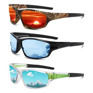D620 outdoor  polarized   night vision  men's fishing special  cross-border e-commerce, military eyeglass, biking , trendy sporty   glass sport cycling sunglass unisex simple style sunglass mirror lens sport shade square frame
