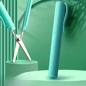 Portable Mini Scissors, Stainless Steel Scissors,  Multifunctional Scissors for Office, Home, School, Travel, Outdoor, Indoor, Cutting Supplies