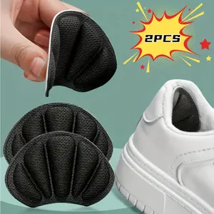2 Pcs Blister Prevention Heel Grips, Adhesive Heel Protectors for Shoes, Soft Cushioned Heel Liners Inserts, Foot Care Heel Pads for Men Women Sneakers Sandals Flats