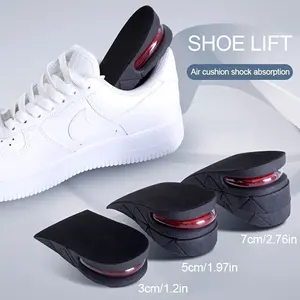 Adjustable Height-Boosting Insoles, 1 Pair, Invisible Air Cushion Design, Non-Collapse Support for Shoes & Boots, Comfort Enhancer, Active