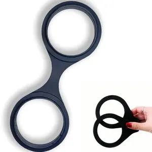 Creative Adjustable Quick Handcuffs Toy, The Perfect Toy for Pranks and Game Durable Silicone
