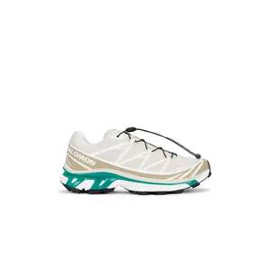 Salomon XT-6 in Rainy Day, Chinchilla, & Dynasty Green