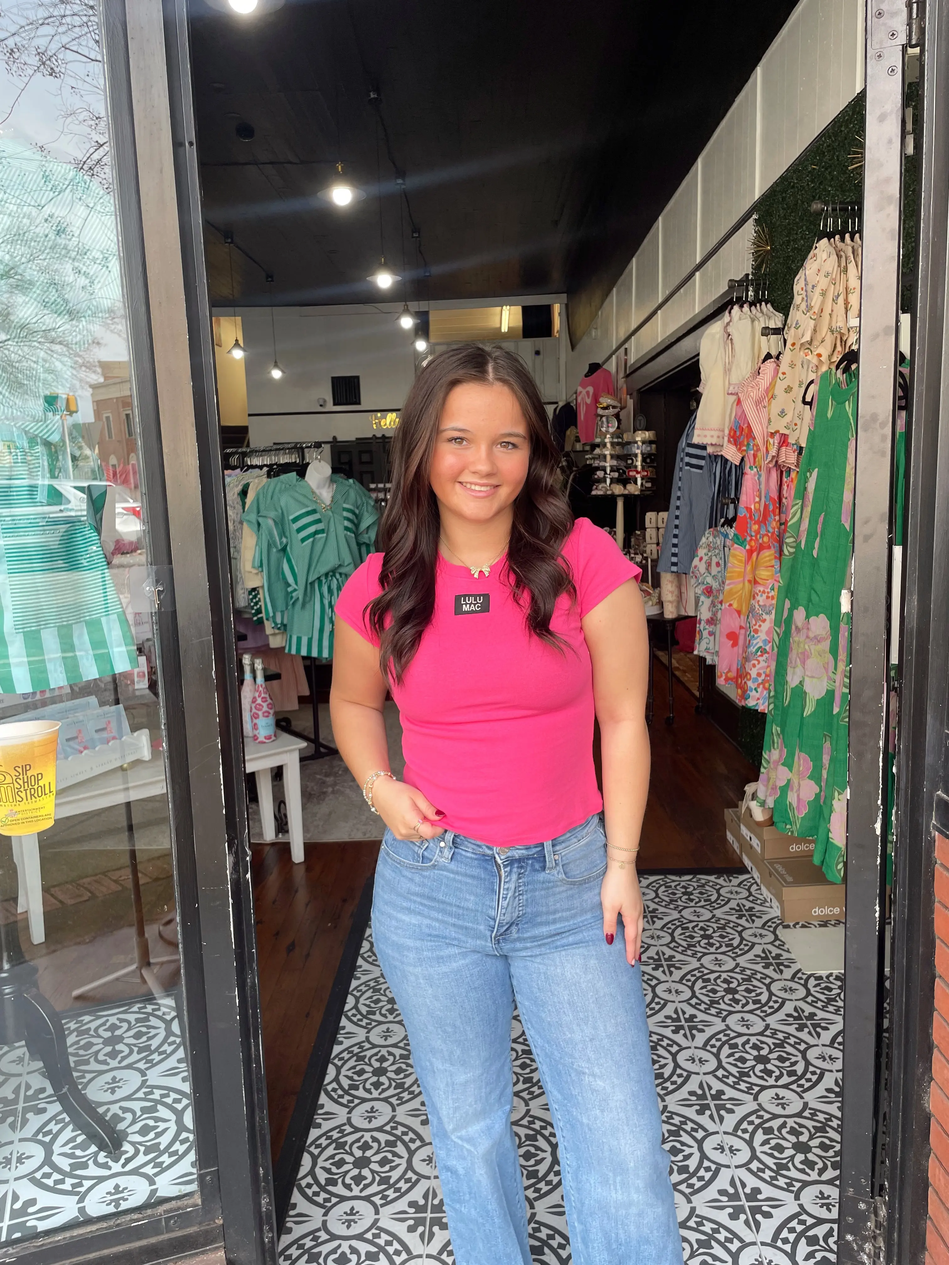 LULU MAC BABYDOLL TOP