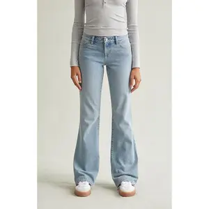 Pacsun Women's Jade Low Rise Bootcut Jeans Light Blue