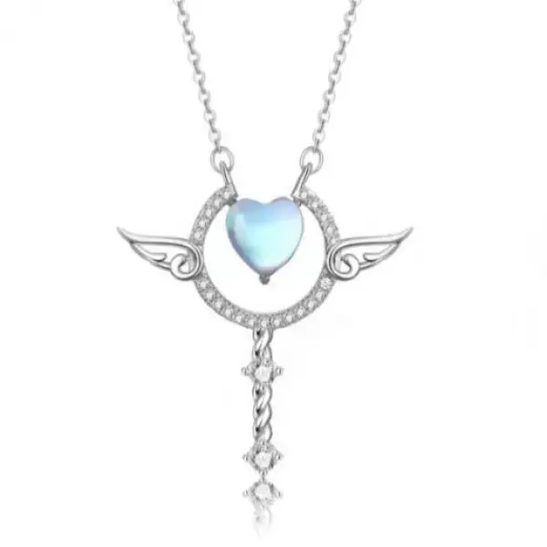 Blue Cupid Necklace [Love Cupid Necklace]