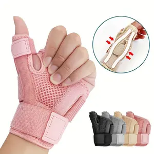 1pc Adjustable Finger Wrist Guard and Thumb Splint Brace itis, And Support for Men And Women, Upgraded Version|Brace|Breathable Brace|Soft Texture Brace