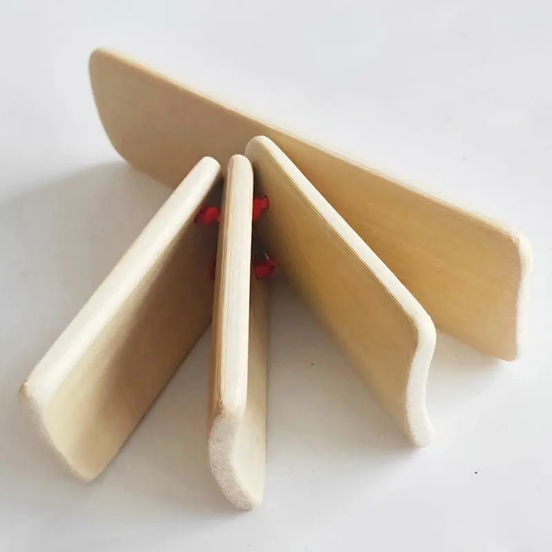 Children Natural Bamboo Small Clapper Talk Stage Performance Professional Chinese Style Characteristic Clapper Talk Adult Toys