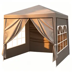 6.5x6.5FT Portable Four Sides Party Tent – Lightweight Easy Setup Outdoor Canopy for Camping, Backyard Gatherings & Pool Parties tools tarp