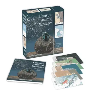 Unusual Animal Messages Oracle Deck - 52-Card Set with 64-Page Illustrated Book for Personal Transformation, Daily Reading, Lessons & Guidance (Toys & Hobbies, Games & Puzzles, Card Games)
