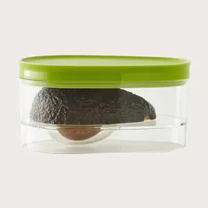 Space-Saving Avocado Food Storage Box, Plastic-Free Kitchen Freshener, Vegetable Organizer, Ideal for Fruits & Vegetables