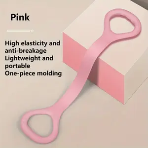 [Resistance Band] Figure-Eight Rope |     Home Fitness, Yoga Equipment, Shoulder Opening, Back Stretching Resistance Bands loop gym equipment Stainless Women's arm chest portable Premium Body Resistance Bands black men 2-in-1