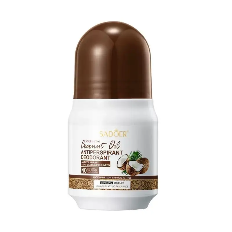 Unisex Coconut Oil Solid Deodorant Stick - Moisturizing Antiperspirant Unisex Fragrance, Gentle Moisturizing Formula, Armpit Odor Control, Summer Daily Beauty & Personal Care Product