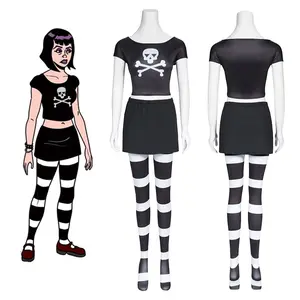 Triana Orpheus Cosplay Costume Anime The Venture Bros Cosplay Outfit Tops Pants Outfit Women Halloween Carnival Roleplay Clothes