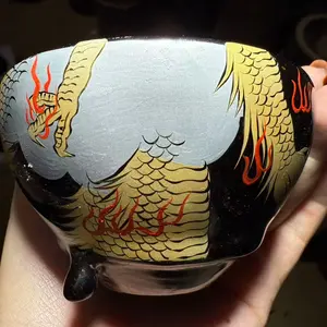 TN Masterpiece Large Lacquer Handmade Teacup DQ