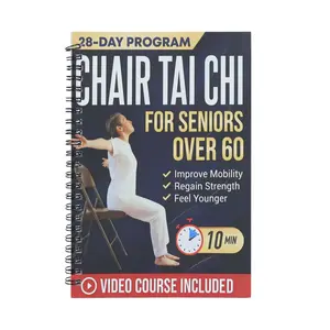 Tai Chi Learning Notebook, Tai Chi Practice Book, Ideal Gift for Parents, Father's Day Mother's Day Present, Perfect for Beginners