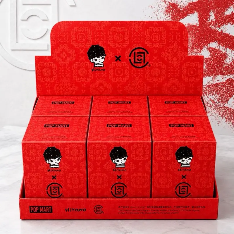 1-Box Pop Mart Hirono x CLOT Collaborative Collectible Figurine