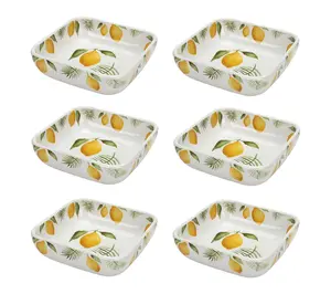 Temp-tations Set of (6) 4-oz Dipping Bowls