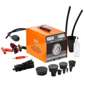 【Father's Day gift】VEVOR Automotive Smoke Machine Leak Detector, EVAP Smoke Machine Leak Tester with Built-in Air Pump & Pressure Gauge, Dual-Mode Diagnostic Leak Detector for Vacuum, Fuel, Pipeline System Testing