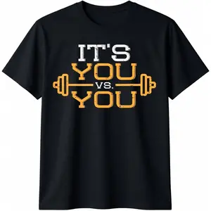 Men's Cotton Round Neck Shortsleeve Tshirt - Fashion Streetwear Top, Casual Summer Apparel for Beach & Gym
