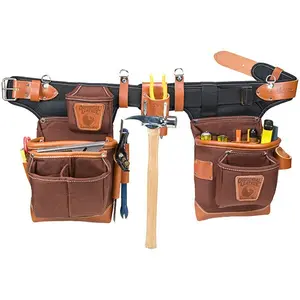 Occidental Leather 9855 Adjust-to-Fit FatLip Tool Belt Set - Cafe