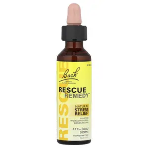 Bach Original Flower Remedies, Rescue Remedy®, Natural Stress Relief, 0.7 fl oz (20 ml)