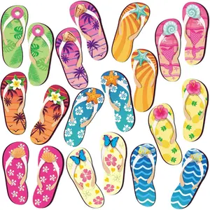 20 Pcs Hawaiian Cruise Door Magnets Higher End Fridge Magnets Refrigerator Magnet Decorative Stickers for Ship Fridge Boat Carnival Party Supplies Flower Magnets