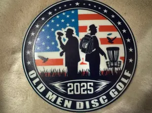 Old Men DIsc Golf Custom Print Disc