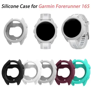 Watch Protective Case Shell for Garmin Forerunner 165 Smartwatch Soft Silicone Screen Protector Case Cover Wearable Accessories Protection