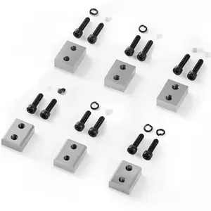6-Pack 16mm (5/8-Inch) Electric Rebar Cutter Blade Replacement Jaw Blades For Rebar Cutting Tools, Durable Precision Ground Steel Construction, Replacement Cutting Edges For Reinforcing Bar Work And Concrete Projects