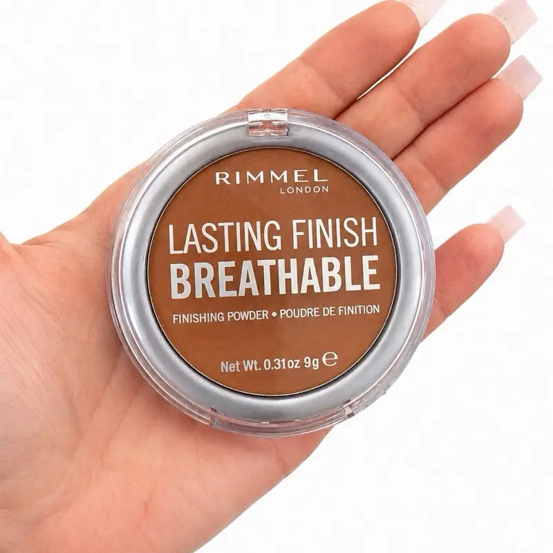 Matte Finish Setting Finishing Powder, Deep Shade for Long-Lasting Makeup Locking