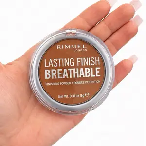 Matte Finish Setting Finishing Powder, Deep Shade for Long-Lasting Makeup Locking