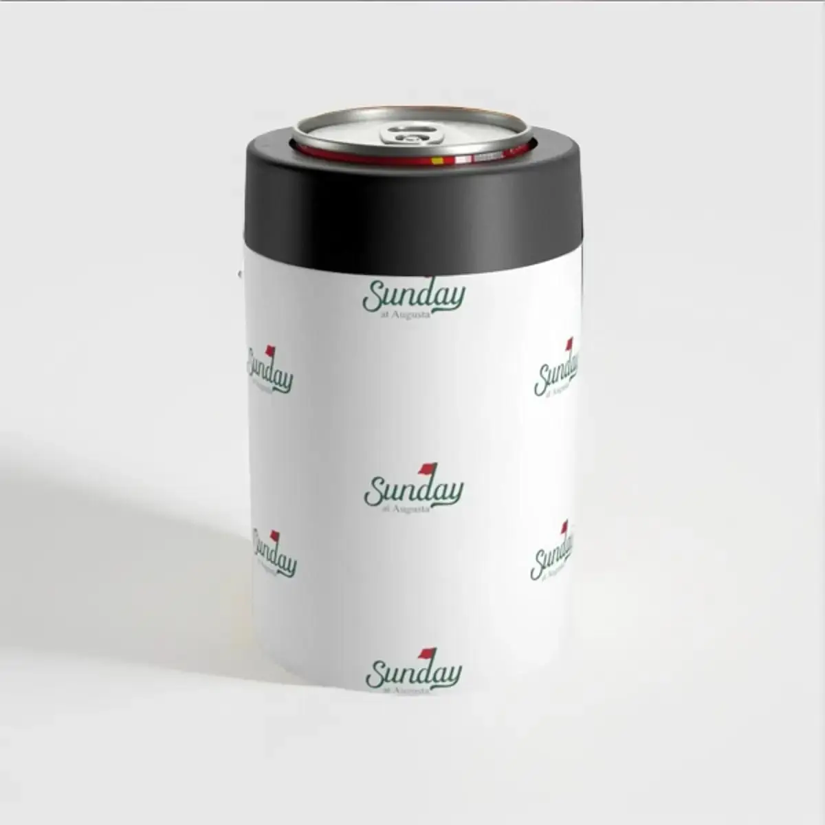 Sunday at Augusta Golf Koozie - Stainless Steel Insulated Beverage Holder for 12oz Cans and Bottles