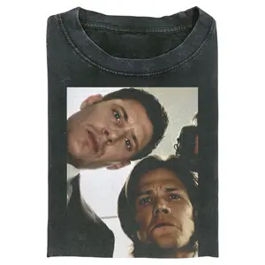 Supernatural Overhead Meme Tee, Dean & Sam Winchester Funny T-Shirt Xmas Tee Gift for Men, Gift for Women, Crew Neck Tee, Trending T-shirt